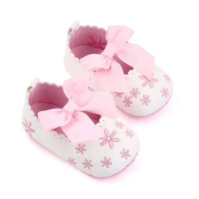 Cute Pre-Walker Baby Girl Shoes – Soft Sole, Lightweight, Comfortable Baby Footwear for Boys and Girls (0-12 Months)