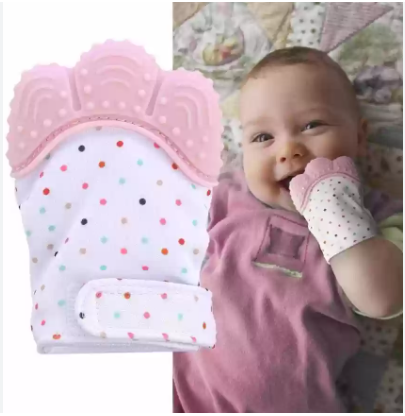 Premium Baby-Safe Silicone Teether Gloves – Gentle, Durable, and Soothing Teething Relief for Babies