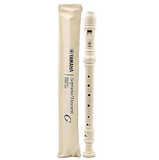 Yamaha YRS-23 Soprano Recorder Flute - German Fingering System in the Key of G - Durable Plastic Design for Students and Music Enthusiasts