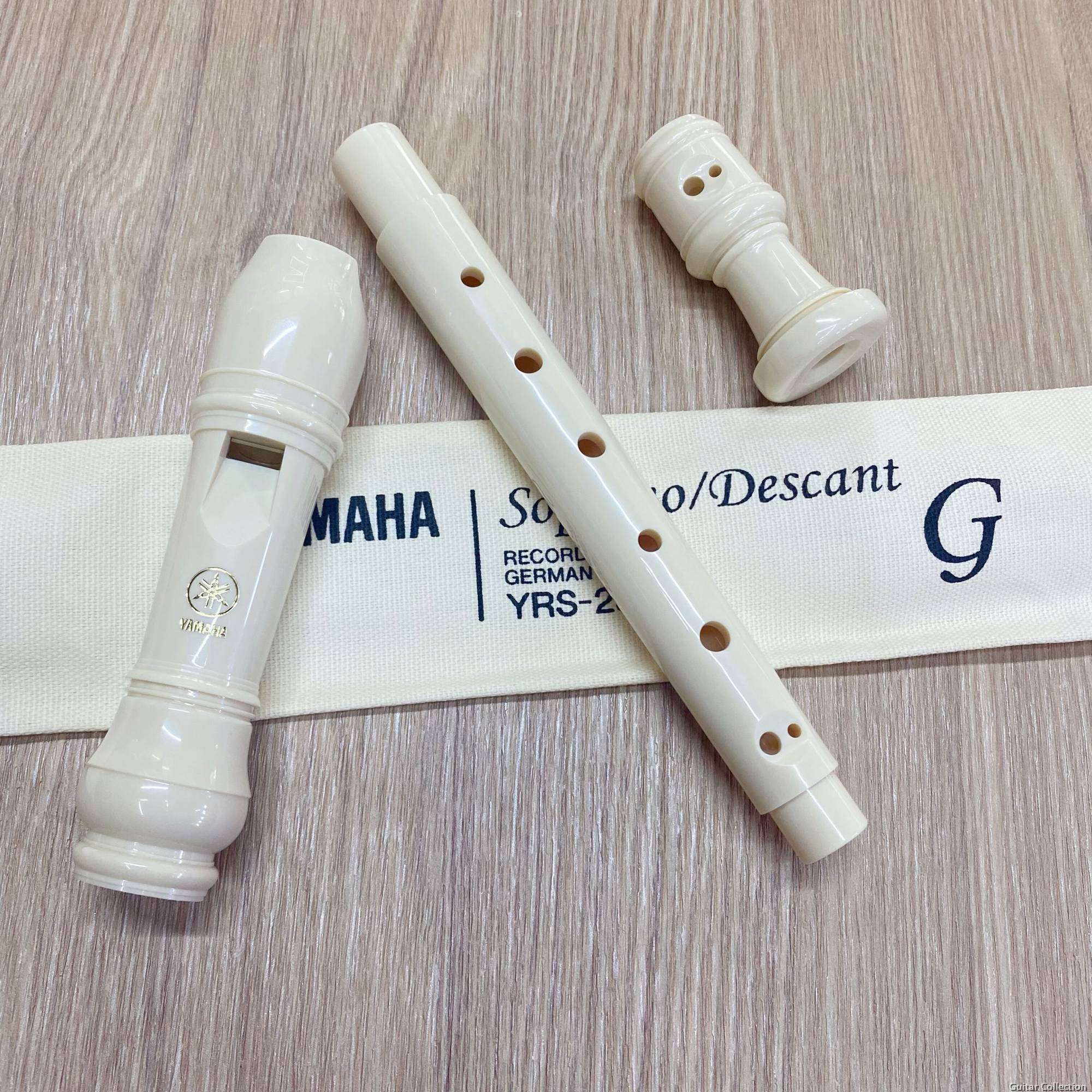 Yamaha YRS-23 Soprano Recorder Flute - German Fingering System in the Key of G - Durable Plastic Design for Students and Music Enthusiasts
