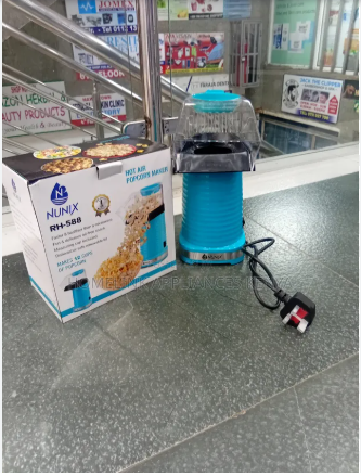 Nunix RH-588 Popcorn Maker – Fresh, Hot & Tasty Popcorn Anytime!