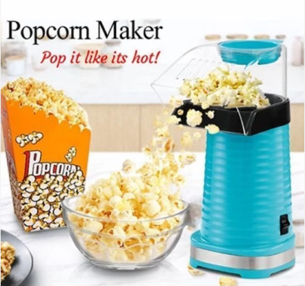 Nunix RH-588 Popcorn Maker – Fresh, Hot & Tasty Popcorn Anytime!