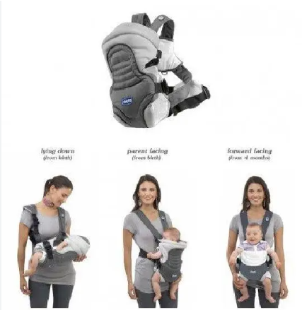 Fashion Chicco Soft and Dream 3-in-1 Baby Carrier for Newborns and Toddlers (3.5 kg to 18 kg) – Comfortable, Adjustable, and Breathable Design for Everyday Use