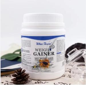 WINSTOWN Weight Gainer Powder (450g Pack, 25g Protein, 60g Carbs) – Dietary Supplement for Muscle Mass, Weight Gain, and Muscle Recovery