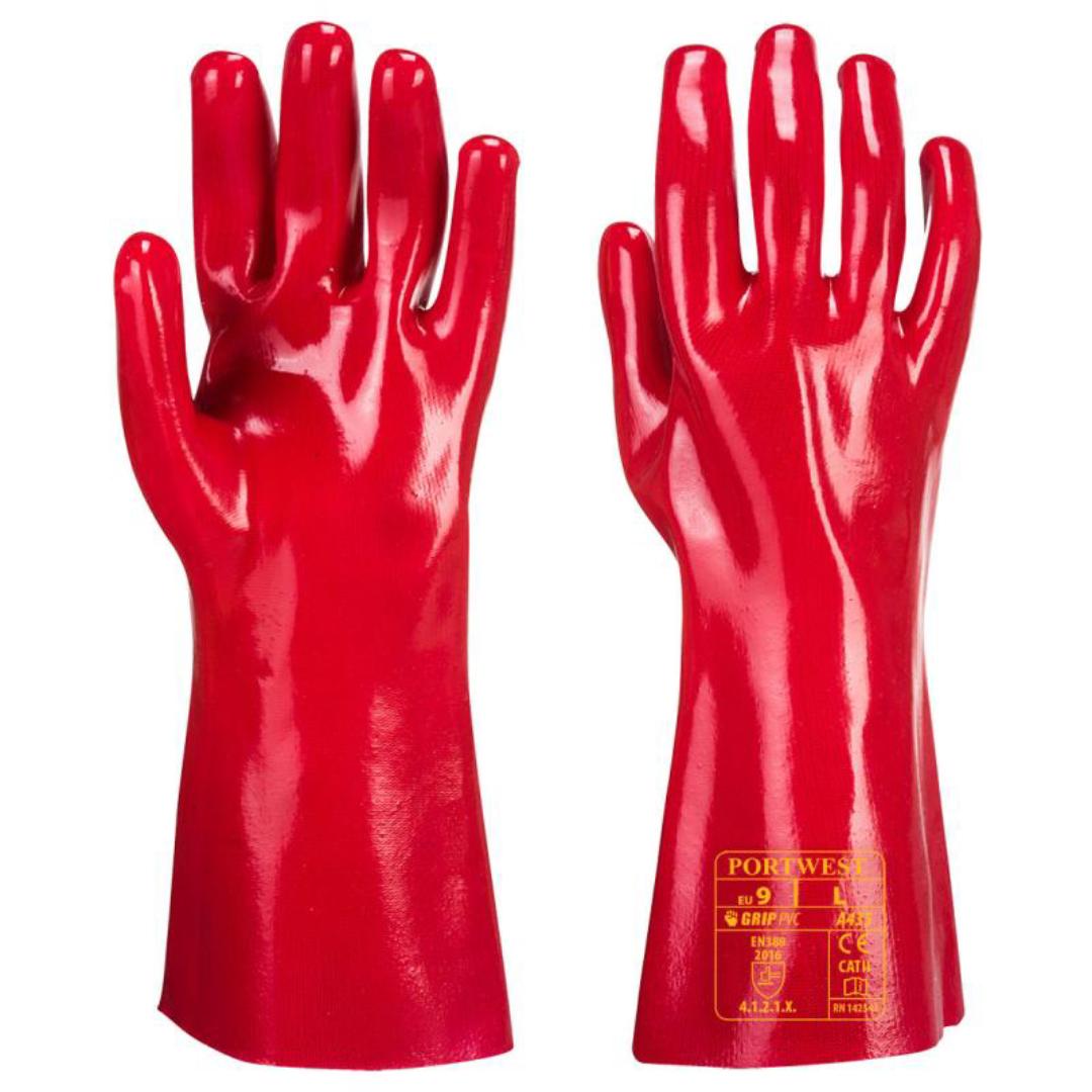 PVC Normal Gloves 14″