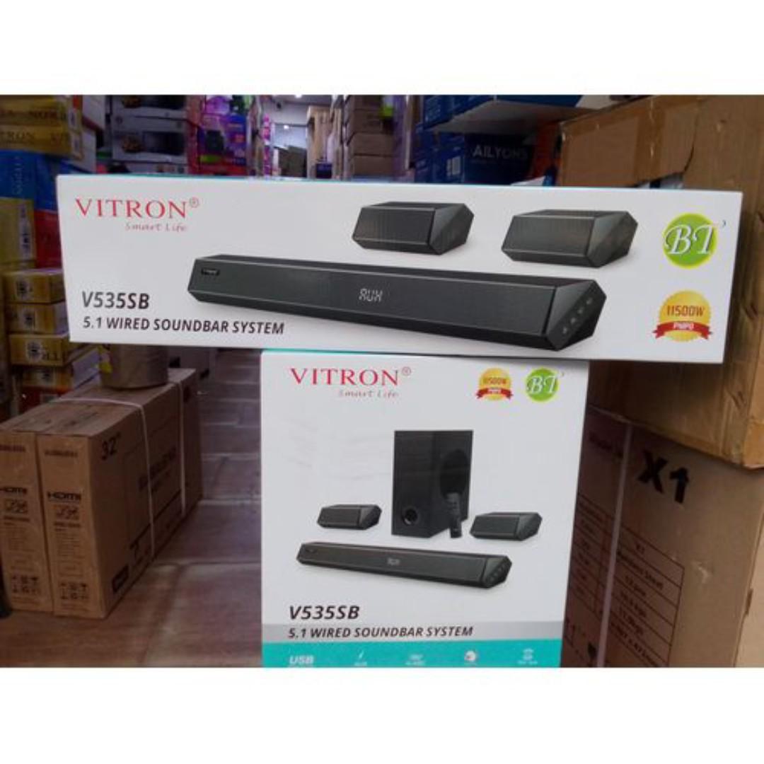 Vitron V535SB 5.1CH WIRED SOUNDBAR SYSTEM (1 YEAR WARRANTY)