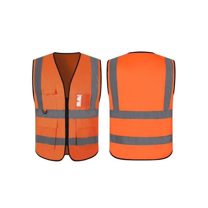 4 PIECES high quality Executive Reflective Vest with pockets