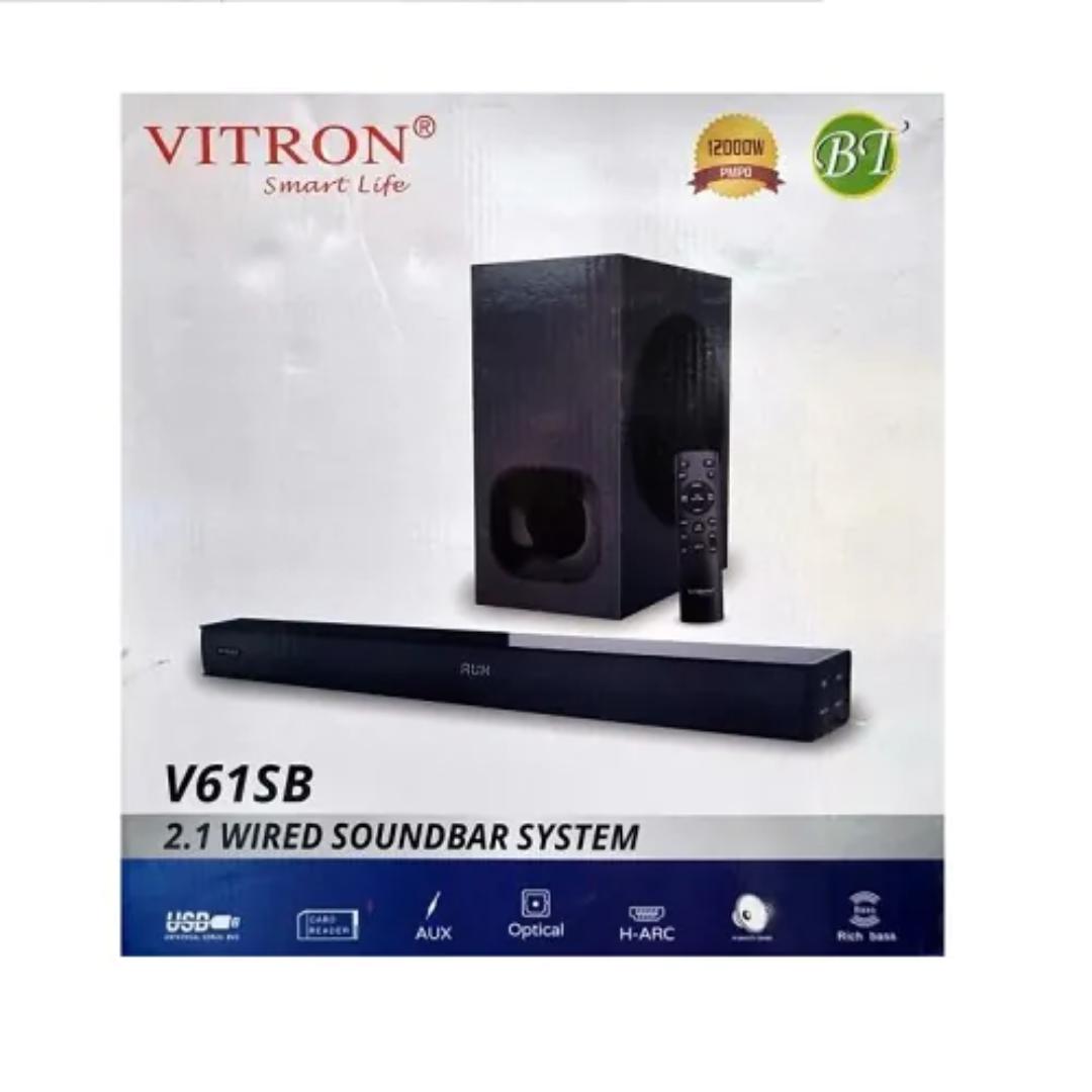 Vitron Soundbar V61SB Remote 12000W PMPO