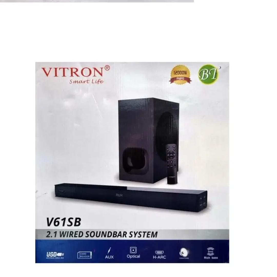 Vitron Soundbar V61SB Remote 12000W PMPO