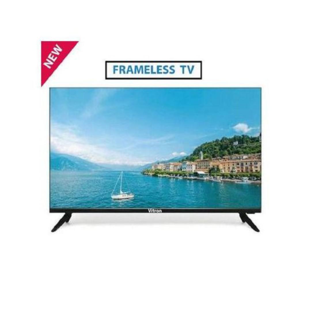 Solarmax 32"Inch Bluetooth Enabled Frameless Smart Android TV Inbuilt Decoder Netflix You tube Appstore +FREE TV Guard and Bracket and free extension