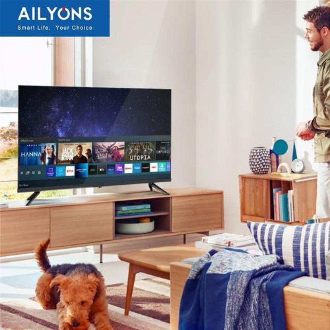 AILYONS LST3208W 32" Smart Android FHD Frameless TV - HDMI, (1YR WRTY)