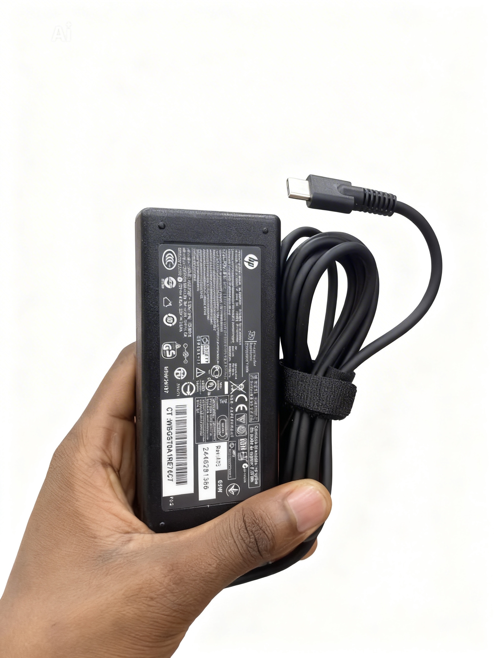 HP 65W USB TYPE C CHARGER ADAPTER X360 1030 1020 G2 COMPLETE