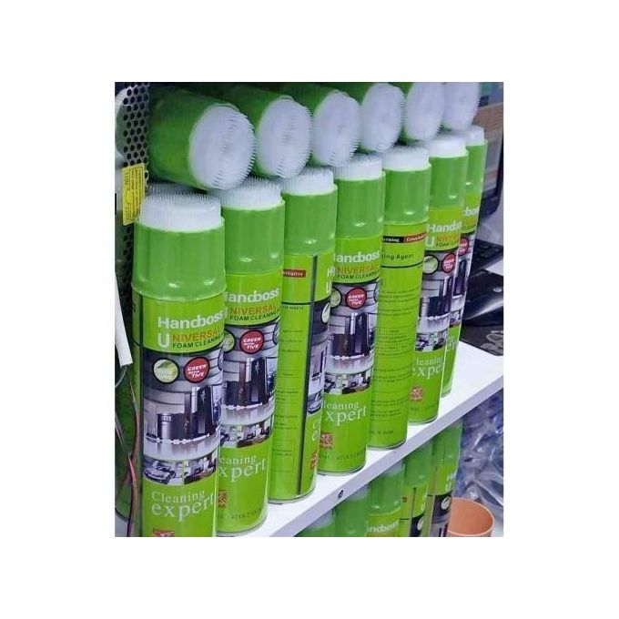 BEST OFFER Handboss universal foam cleaning agent, cleaning experts,Cleaning Agent contains a natural surface active agent with fast penetration and cleaning property for powerful dirt removing perfor