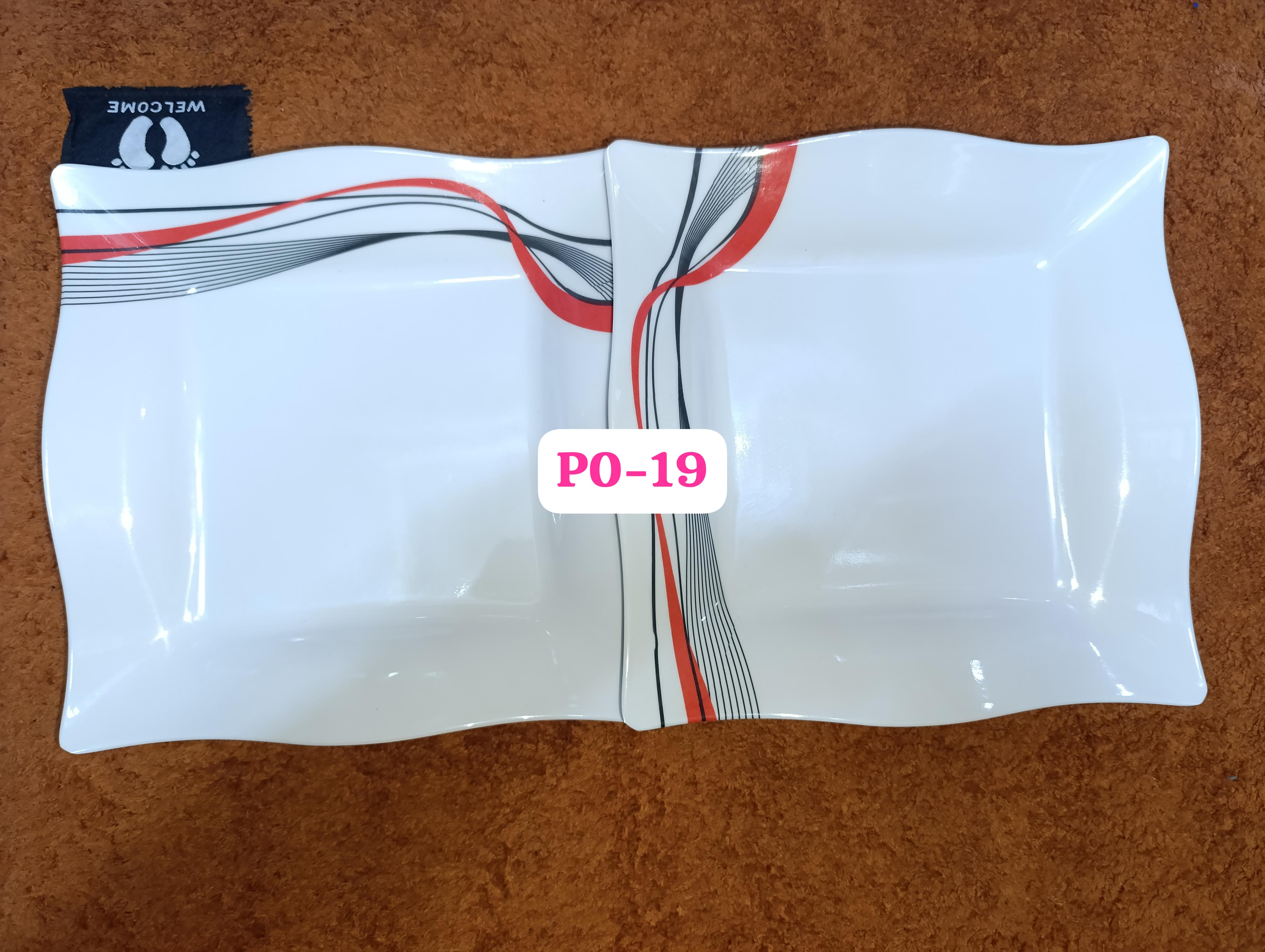 6 psc square plates modern kitchen needs the right kitchen utensils and  appliances to create an inviting atmosphere. We brings you this perfect dinner plate with a premium quality for your daily kitc