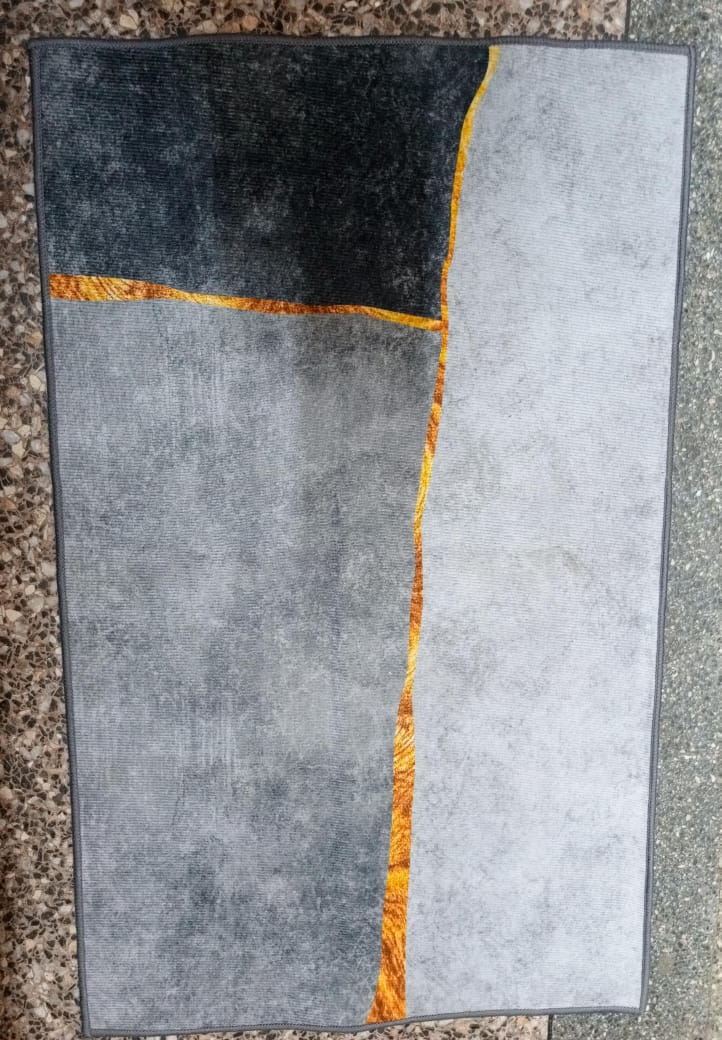 45 * 75 CM HIGH QUALITY 3D DOOR MAT  . Diatom mud material: Diatom mud floor mats contain diatomaceous earth, which has strong water absorption properties and can quickly absorb surface moisture. It d