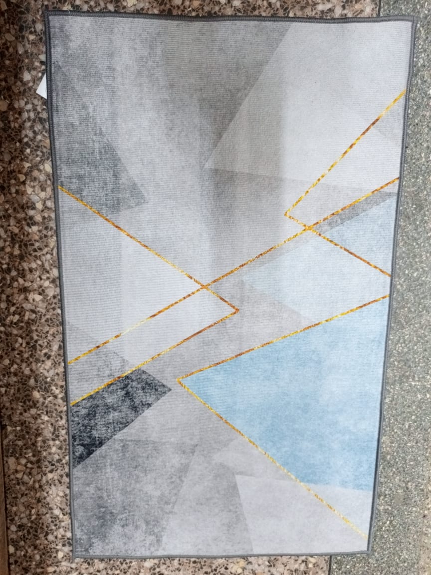 45 * 75 CM HIGH QUALITY 3D DOOR MAT  . Diatom mud material: Diatom mud floor mats contain diatomaceous earth, which has strong water absorption properties and can quickly absorb surface moisture. It d