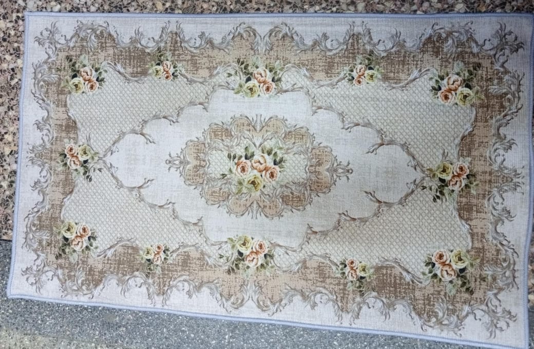 45 * 75 CM HIGH QUALITY 3D DOOR MAT  . Diatom mud material: Diatom mud floor mats contain diatomaceous earth, which has strong water absorption properties and can quickly absorb surface moisture. It d