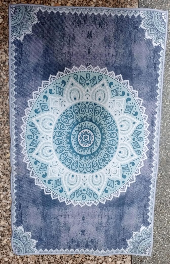 45 * 75 CM HIGH QUALITY 3D DOOR MAT  . Diatom mud material: Diatom mud floor mats contain diatomaceous earth, which has strong water absorption properties and can quickly absorb surface moisture. It d