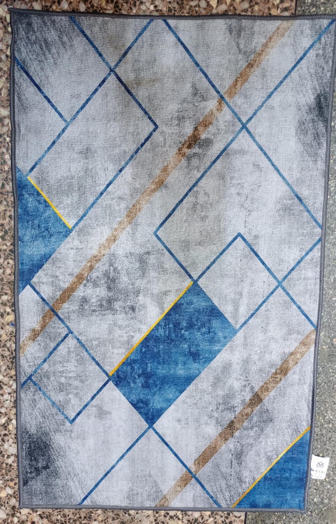 45 * 75 CM HIGH QUALITY 3D DOOR MAT  . Diatom mud material: Diatom mud floor mats contain diatomaceous earth, which has strong water absorption properties and can quickly absorb surface moisture. It d