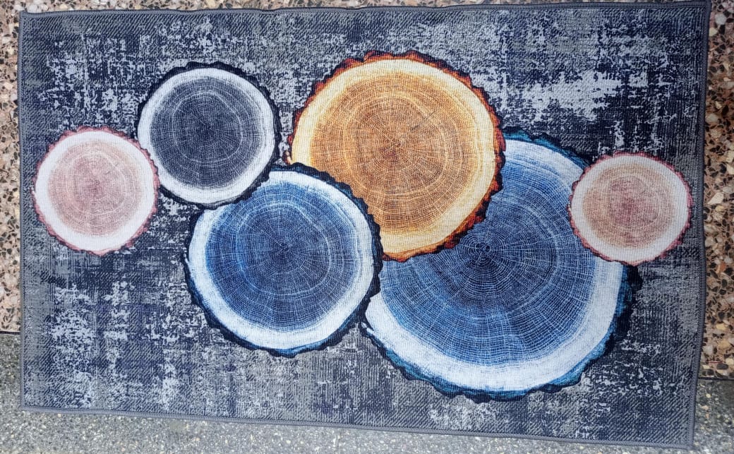 45 * 75 CM HIGH QUALITY 3D DOOR MAT  . Diatom mud material: Diatom mud floor mats contain diatomaceous earth, which has strong water absorption properties and can quickly absorb surface moisture. It d