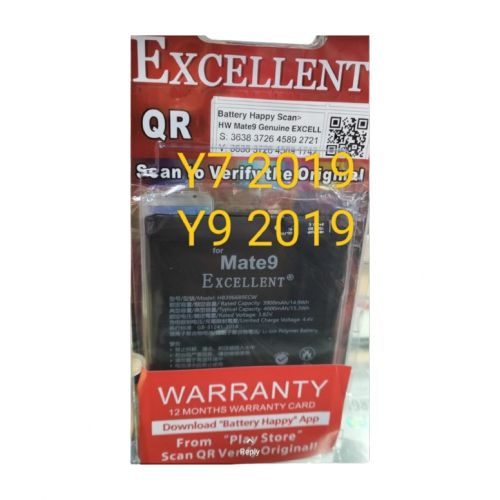 Excellent Mate 9 Huawei Battery For Y7 2019/y9 2019-black