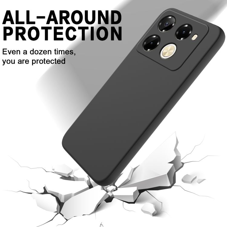 Soft Silicone Back Cover Case for infinix note 40 pro