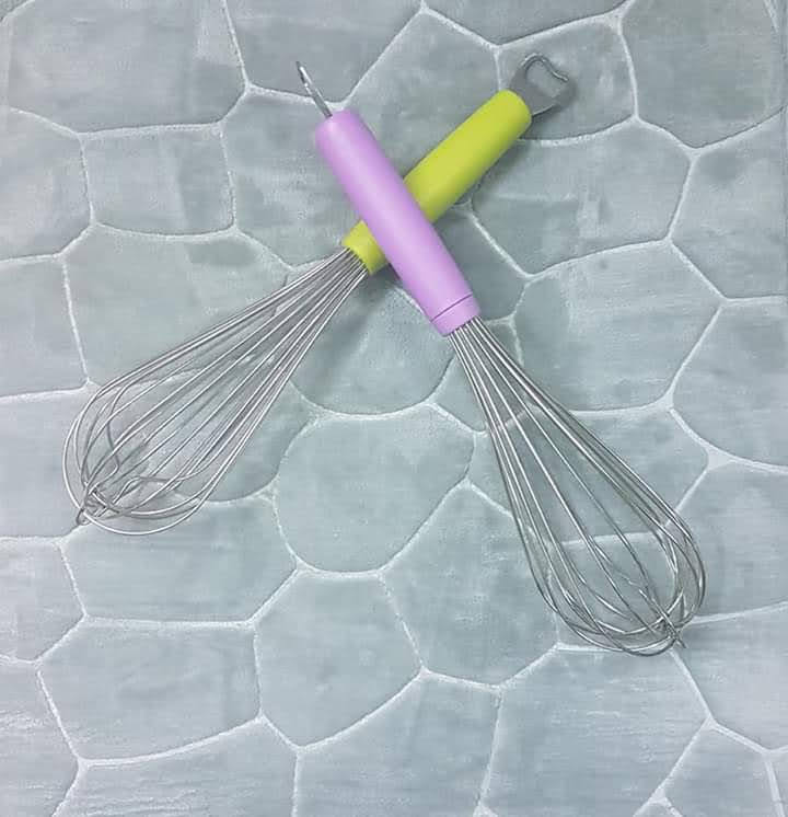 Balloon Whisk for Cooking: Stainless Steel Kitchen Wire Whisk, Heavy Duty Egg Beater, Manual Mixing Tool with High Flex Wires for Stirring, Blending Sauce