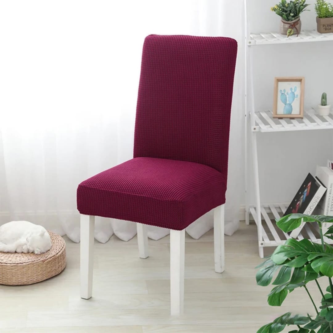 CLEARANCE SALE!! ELEGANT DINNING SEAT COVERS- The seat covers are stretchable suitable for all sofas, are easy to install and easy to clean MIN ORDER 2PCS AND ABOVE