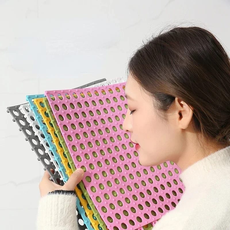 1PC Inter Locking Anti-Slip Bathroom/Balcony  Floor Mats ,Measure 30*30cm,Perfect for bathroom,balcony & laundry area. NO TILES/ SLIPPERLY TILES USE THESE MATS,
