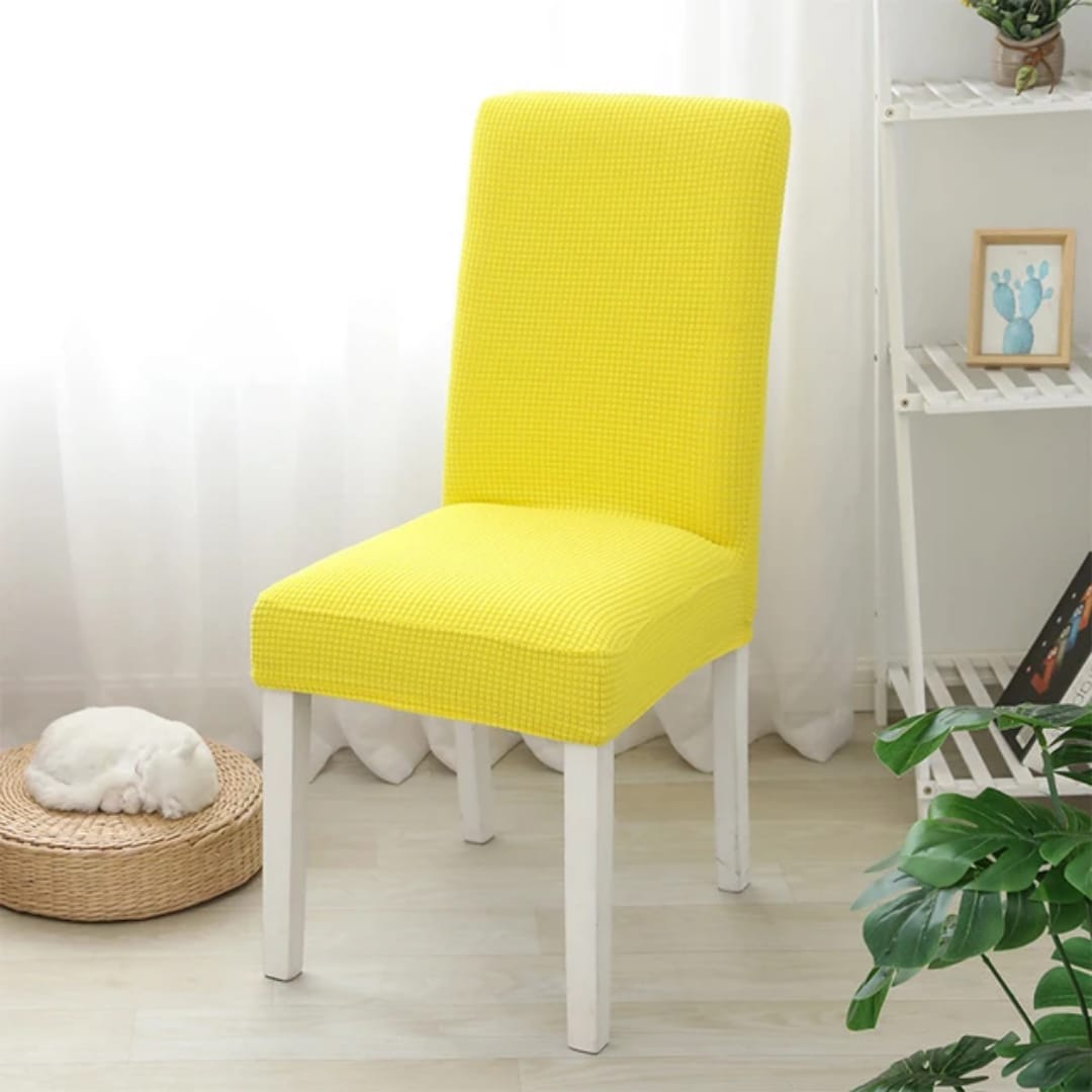 CLEARANCE SALE!! 2PCS ELEGANT DINNING SEAT COVERS- Which are stretchable suitable for all chairs, easy to install and clean. Each color comes as a pair. SIZE; (40-60CM BY 40-50CM BY 40-50CM)