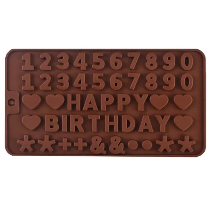 Chocolate, candy, ice cream or ice cubes silicone moulds