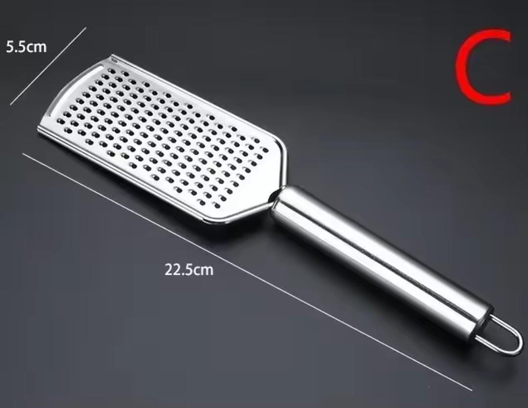 Cheese Grater, stainless steel, also perfect for other soft vegetables
