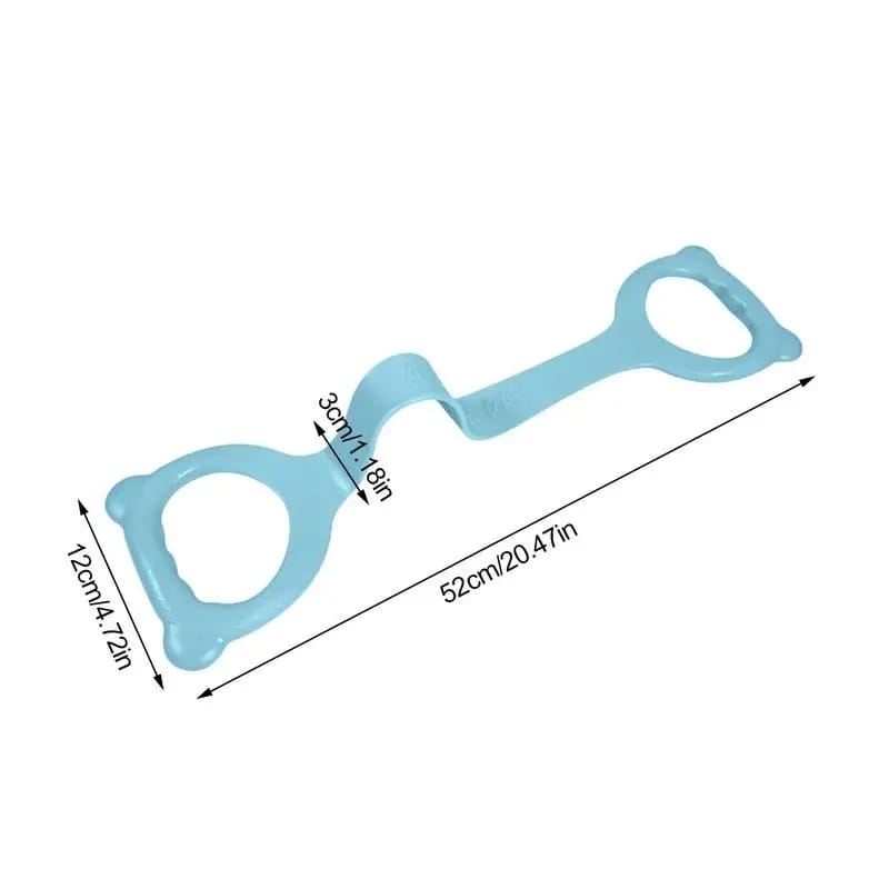 Resistant Yoga Band muscle stretcher for Full-body workout – arms, legs, waist, shoulders and core