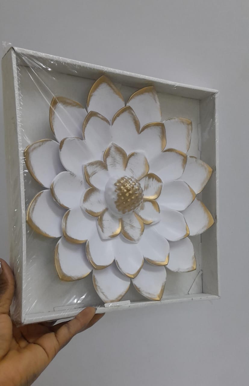 Decorative Wall hanging frame art/ Mirror, real photos attached, all with a goldish finish, for home, office and other areas