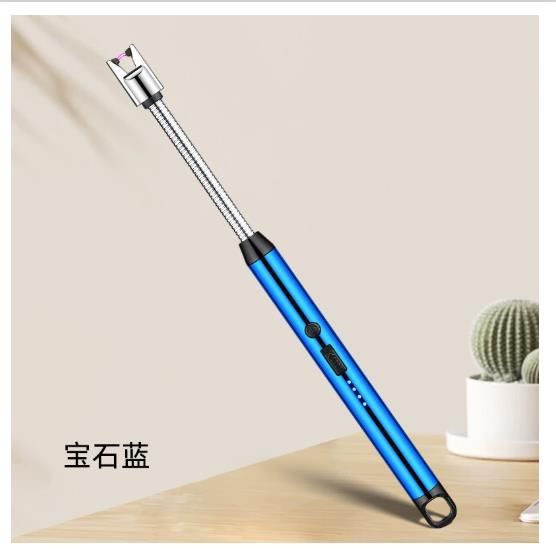 Windproof Lighter Arc Pulse Ignition Guns USB Rechargeable Type-C Interface Portable Kitchen Igniters With Couple Household Camp