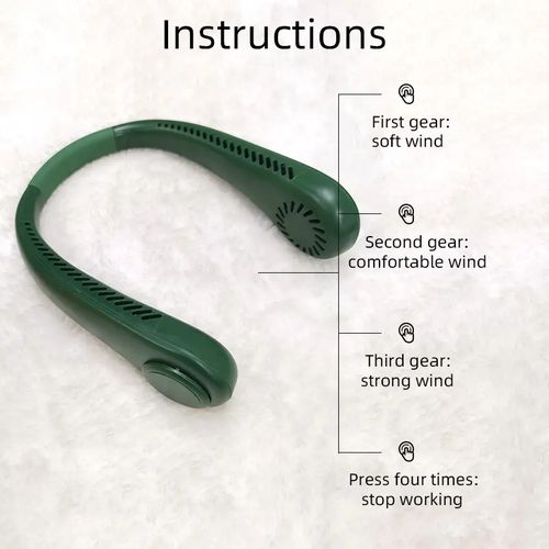 FlexiCool Neck Fan – Versatile & Foldable Personal Cooling Device