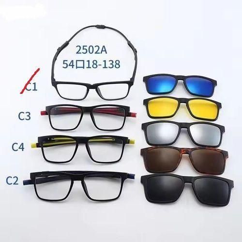 5 in 1 Clip on Sunglasses Polarized Magnetic for Driving and Outdoor Sports