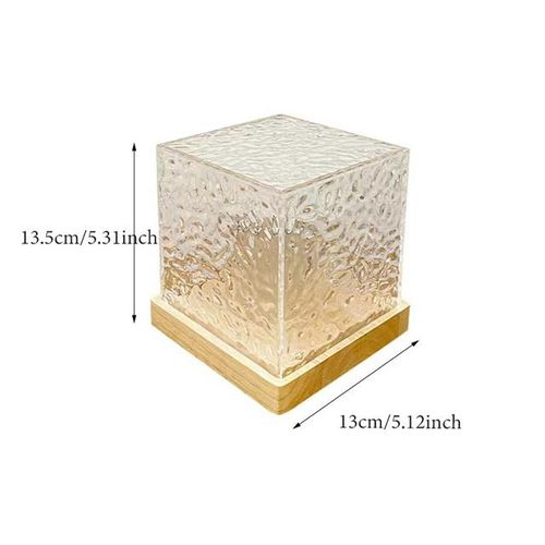 3d Rgb Atmosphere Night Light Rotating Water Pattern Table Lamp Living Room Bedroom Decor Night Light Led on Projection Lamp