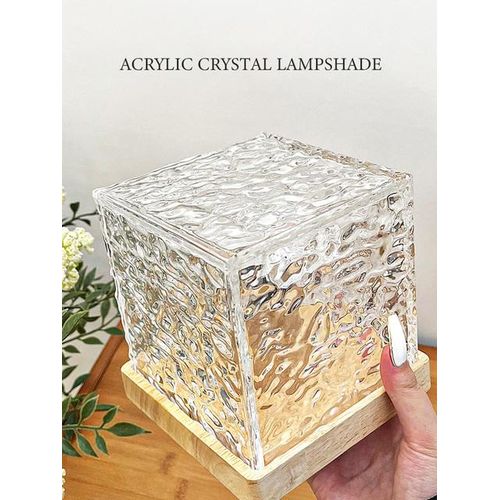 3d Rgb Atmosphere Night Light Rotating Water Pattern Table Lamp Living Room Bedroom Decor Night Light Led on Projection Lamp