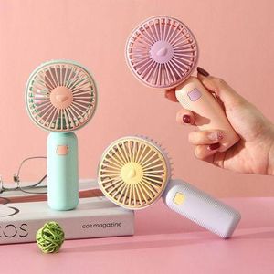 Handheld Mini Fan Portable USB Charging Convenient Creative Small Fans Catapult Pocket Hand-held Fan Wedding Gift