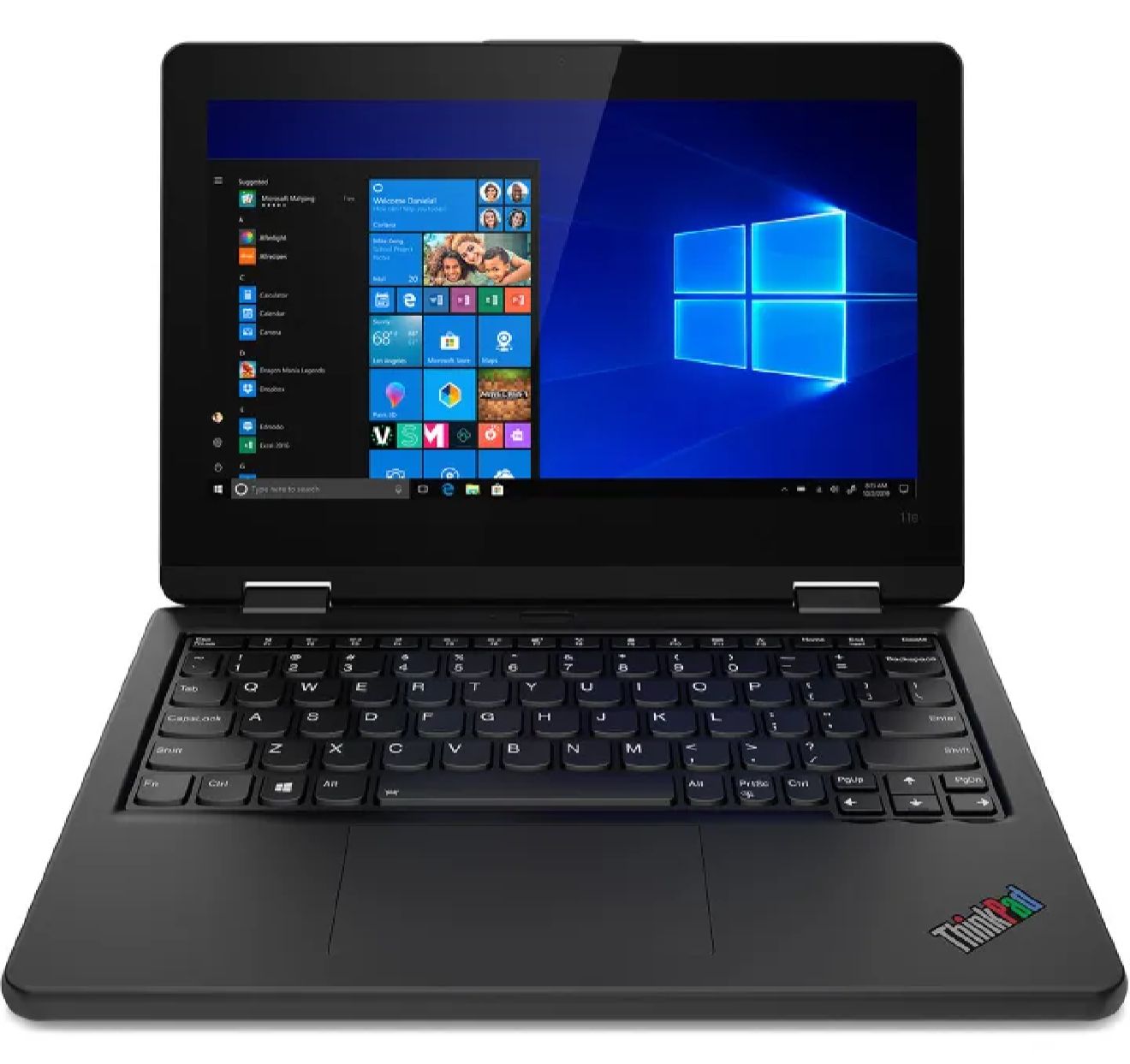 (FREE WIRELESS MOUSE ) LENOVO YOGA 11E4GB RAM 128GB SSD  2 IN 1  TOUCHSCREEN  X360 LAPTOP REFURBISHED  LAPTOP , BLACK , 12" INCH , INSTALLED WINDOWS 11  PRO