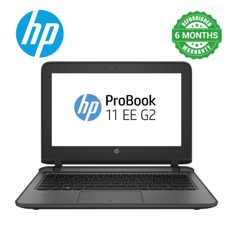 (ANNIVERSARY OFFER) Hp ProBook 11 G2  Intel CELERON 6th gen 4GB RAM  500GB HDD, 11.6 inch Refurbished Hp Laptop Computer Notebook Refurbished Laptop Black M