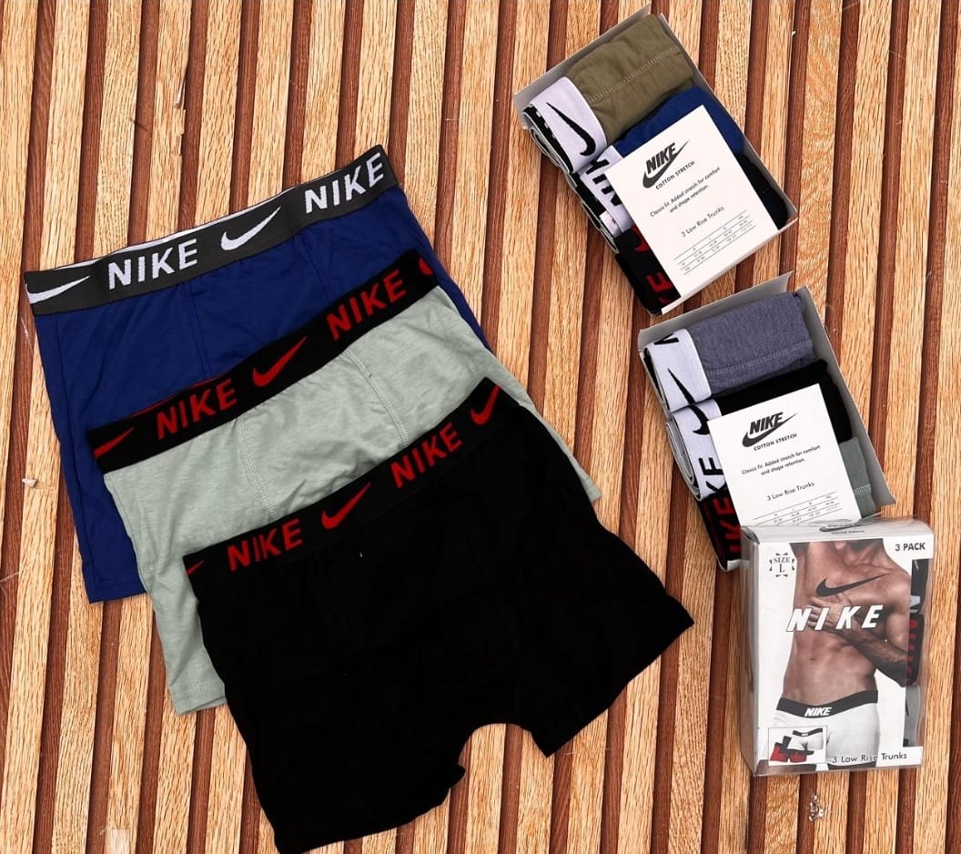 NEW 3pack + box  Men's Fashion Boxer /Briefs Underwear/Breathable Trendy Underwear
