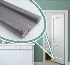 JYD 96cm PU leather foldable Flexible Guard Sealer Stopper Weatherstrip Wind Dust Door Bottom Sealing Strip