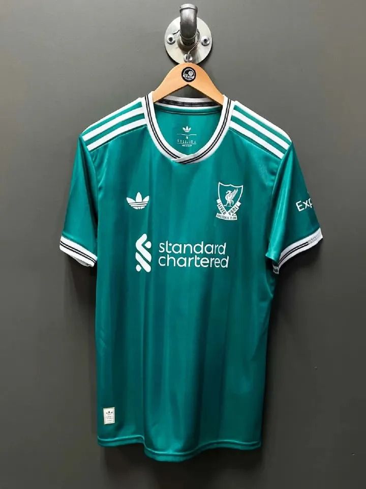 Liverpool 25/26 Third Kit Green Jersey – Premium Football Shirt | Lightweight, Breathable & Comfortable Sportswear