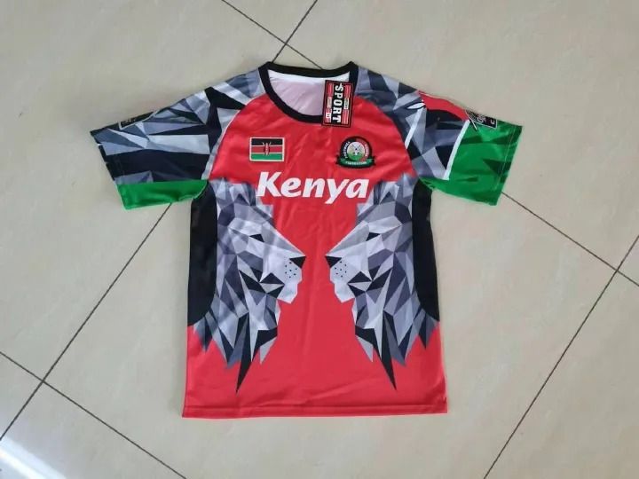 Kenyan Red Rugby Jersey – Limited Edition | Tushangilie Kenya Team Shirt | Bold Men’s Sportswear, Breathable Fit, National Pride Style