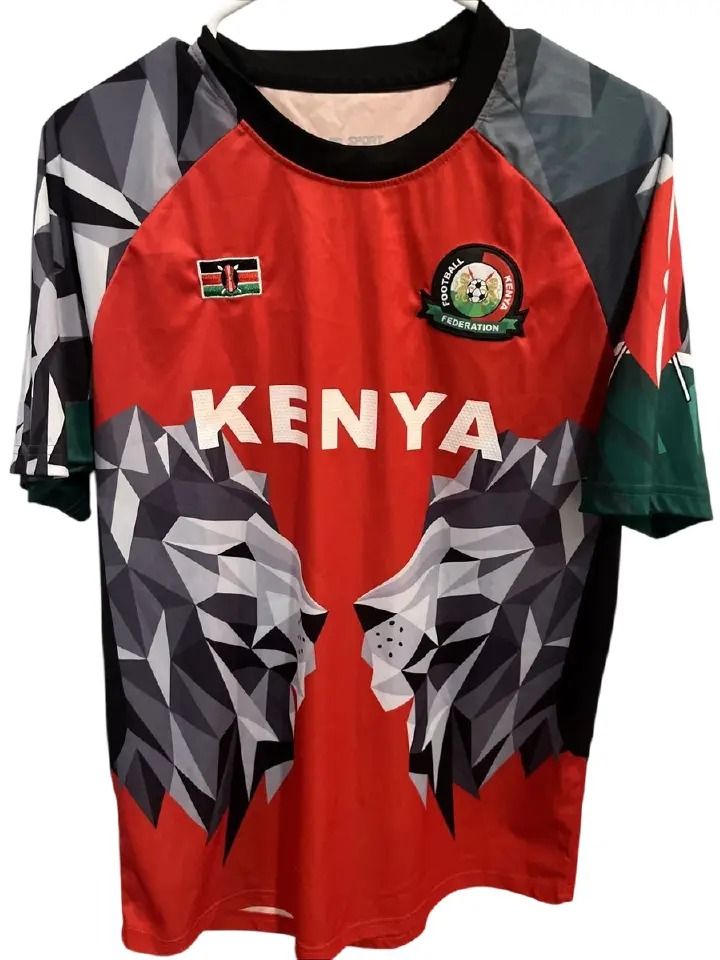 Kenyan Red Rugby Jersey – Limited Edition | Tushangilie Kenya Team Shirt | Bold Men’s Sportswear, Breathable Fit, National Pride Style