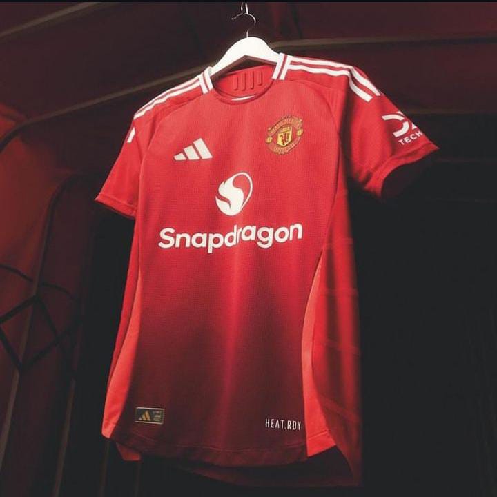 2024/2025 Best Quality New Season MANCHESTER UNITED Original Home Kit Football Jersey ; New Authentic Unisex Jersey