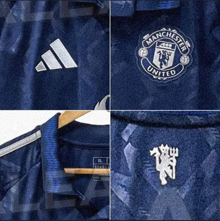 2024/2025 Best Quality New Season MANCHESTER UNITED Original Away Kit Football Jersey ; New Authentic Unisex Jersey