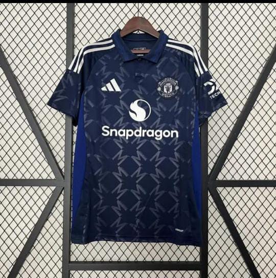 2024/2025 Best Quality New Season MANCHESTER UNITED Original Away Kit Football Jersey ; New Authentic Unisex Jersey